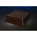 Dark Rosewood Square LED Base (3-1/2 x 3-1/2")